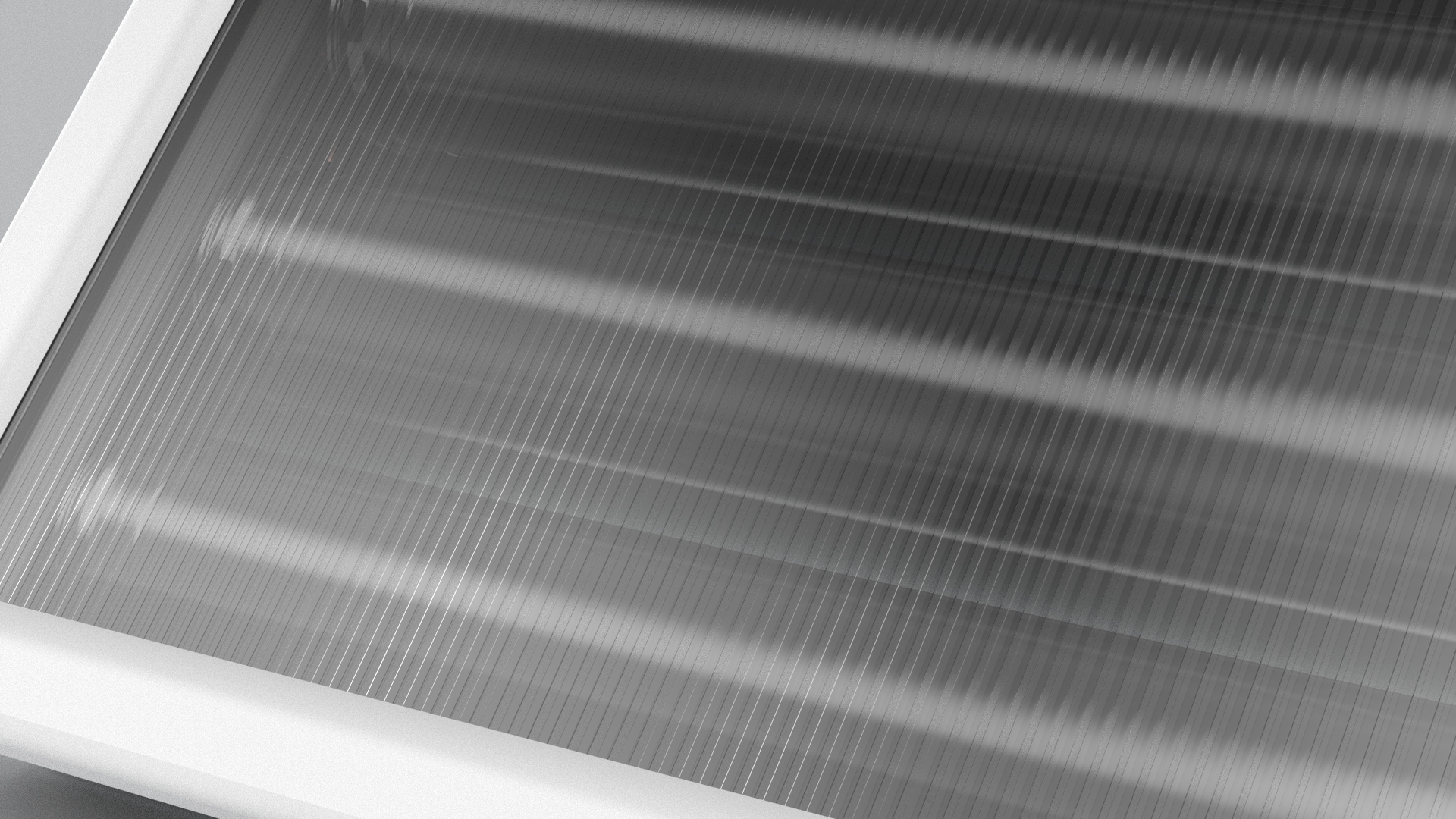 EGO ANIMAZIONE ESPLOSO dddd139111 - Pleion Close-up of a diagonal-ridged metal surface with brushed texture and light reflections in grayscale.