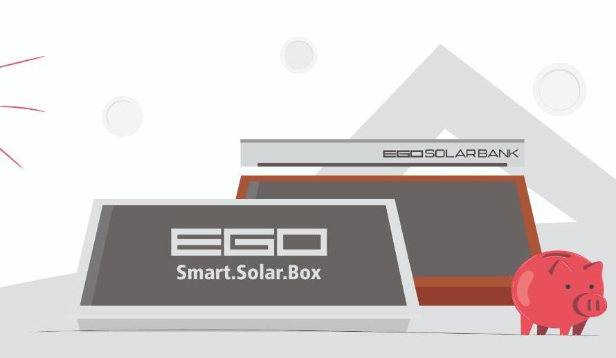 EGO: pannello solare con accumulo integrato