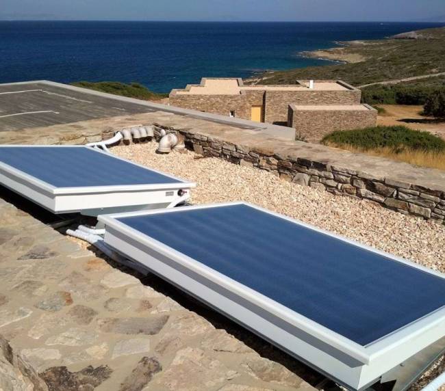 Impianto Solare Termico con 2 Collettori EGO 220