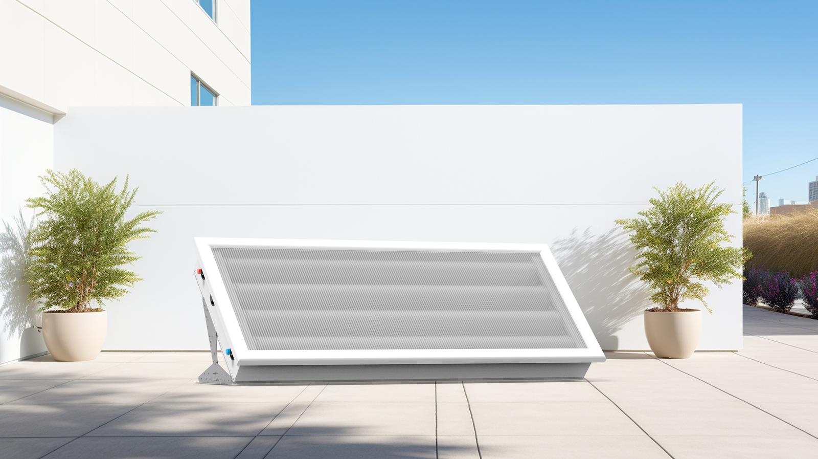 EGO installato su terrazzo