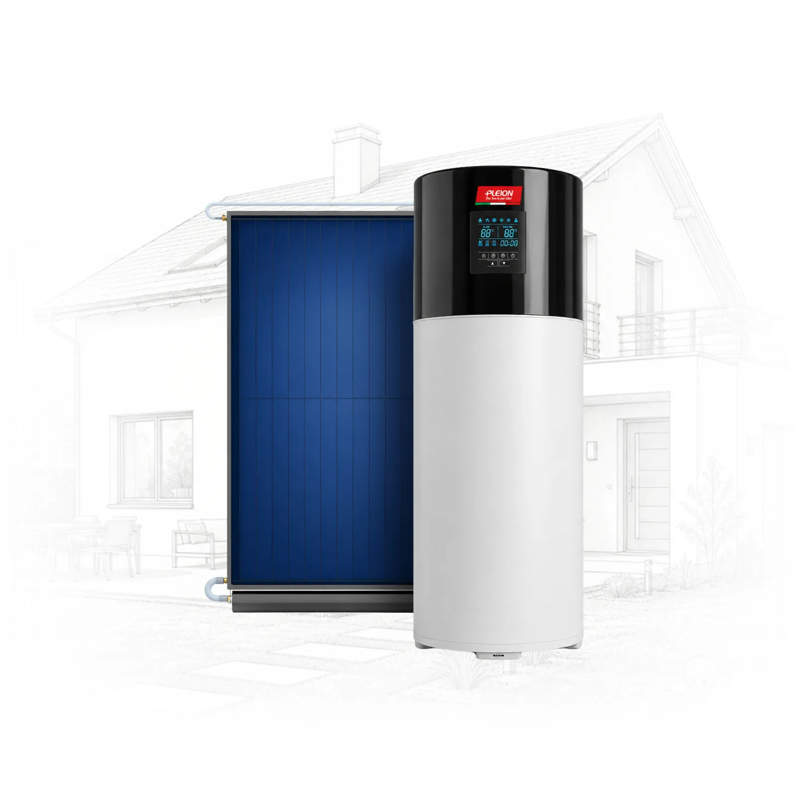 V-JET ELITE - V-JET CON KSF-P26 ELITE SYSTEM - Pleion Acs per Pompa di Calore V-JET ELITE
